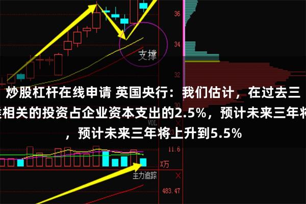 炒股杠杆在线申请 英国央行：我们估计，在过去三年中，与气候相关的投资占企业资本支出的2.5%，预计未来三年将上升到5.5%