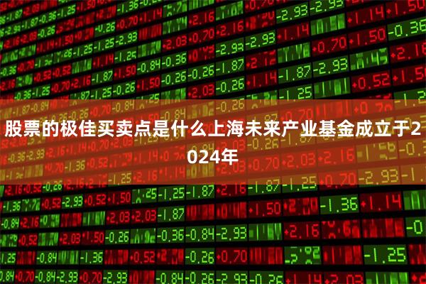 股票的极佳买卖点是什么 上海未来产业基金成立于2024年